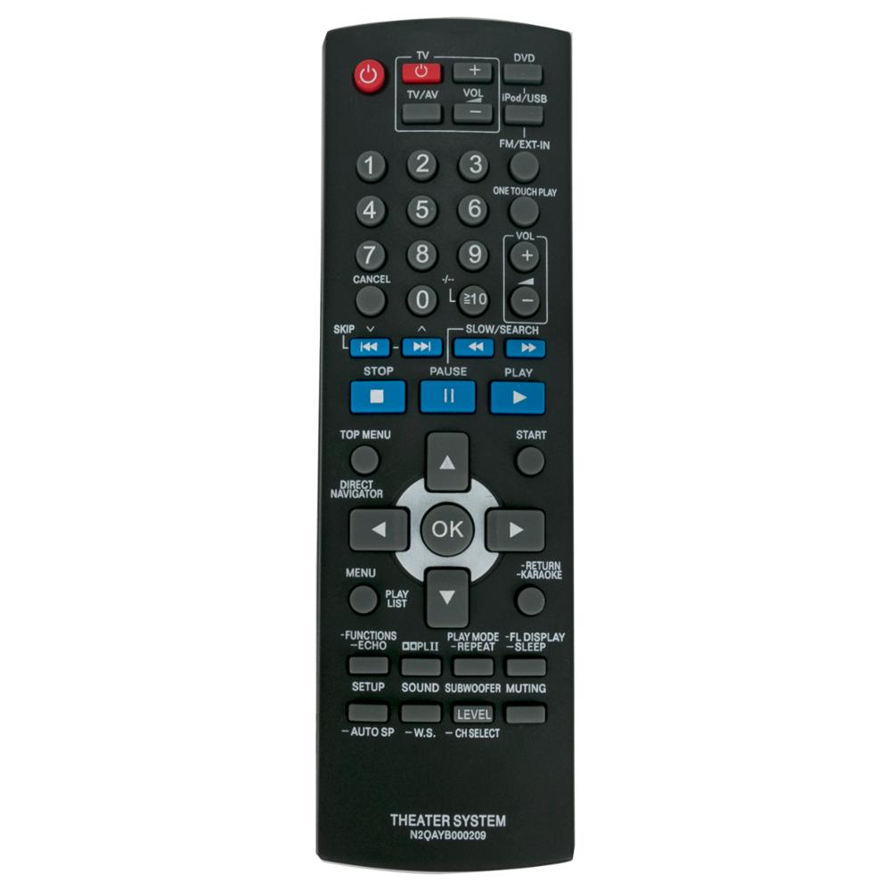 Home Cinema Panasonic - Panasonicのリモートコントロールサブ、DVDホームシアター、SC-PT465、SC-PT460、n2qayb000209、n2qayb000207、新しい