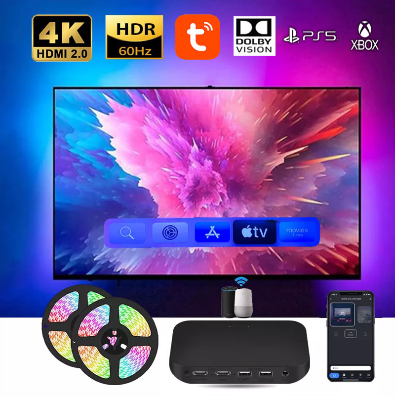 Home Cinema Google - スマートアンビエントテレビ Led バックライト 4K HDMI 2.0/HDMI