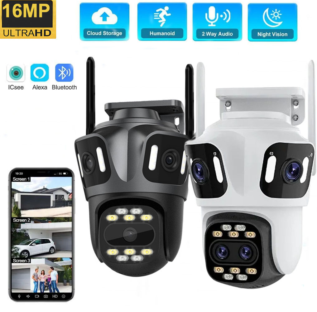 Home Cinema Outdoor - Uzoom 10K 16MP 屋外 PTZ WIFI