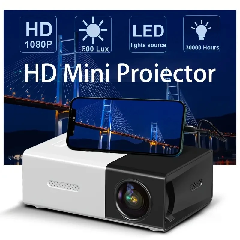 Home Cinema Tv Screen - 超高精細4Kプロジェクター、ホームテレビ、寝室、リビングルーム、壁投影、ホームシネマ、携帯電話スクリーン投影