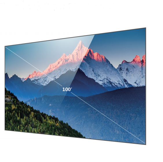 Home Cinema Tv Screen - 92インチ、100インチ、120インチ ホームシアター 4K UST レーザーTV CLR