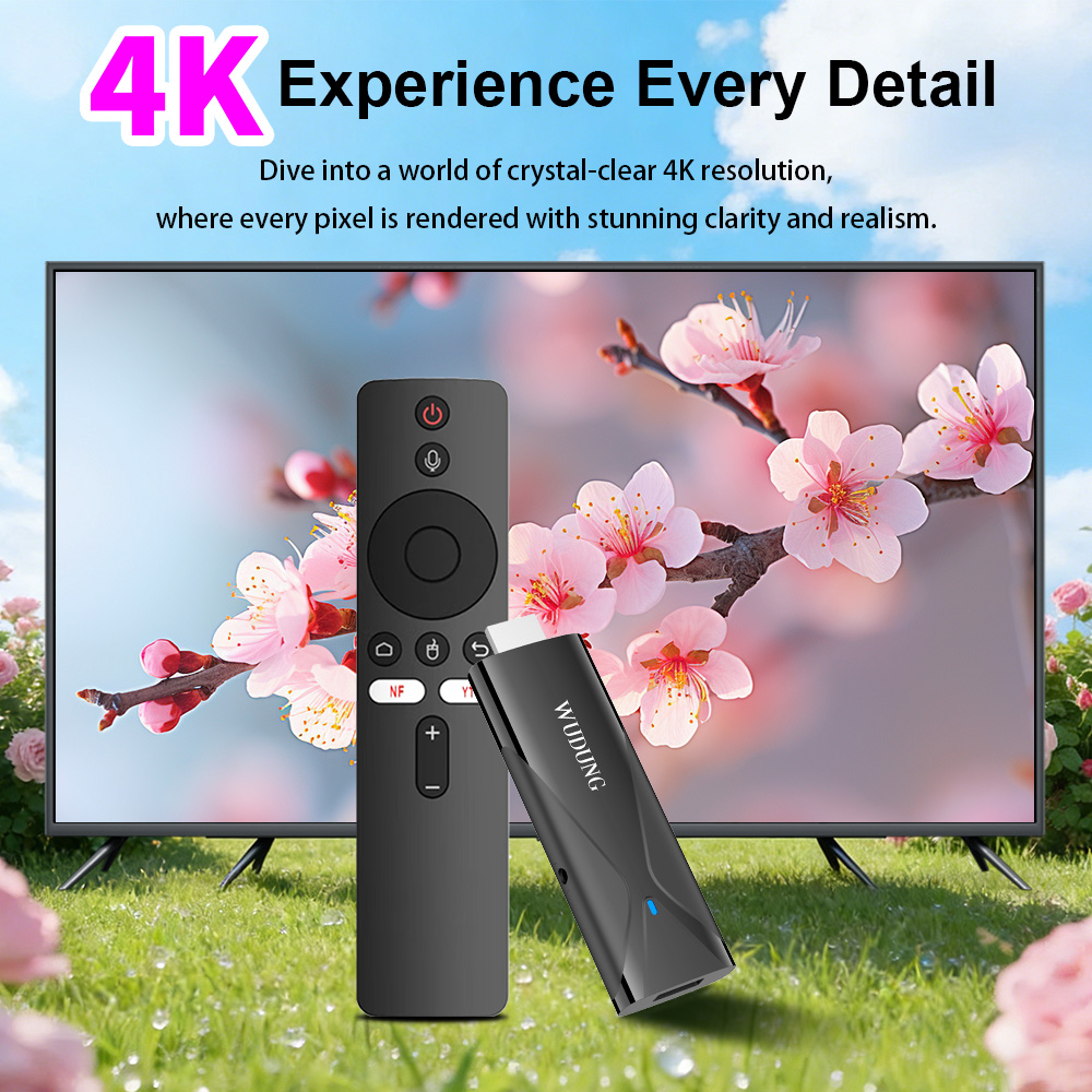 Netflix Home Cinema - WD08 PRO TVドングル Android10 Allwinner H313