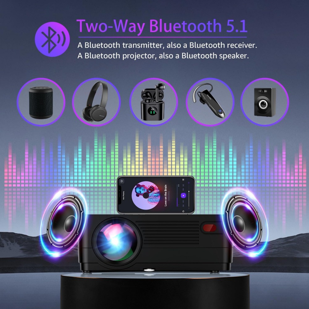 5G WiFi Bluetooth ネイティブ1080Pスク - Home Cinema Tv Screen のレビューと価格
