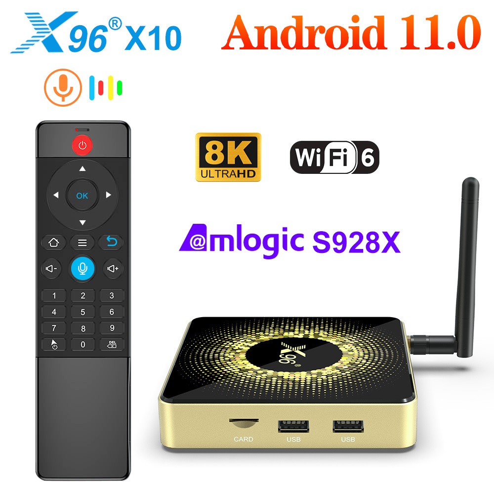 TVボックスAmlogic S928X-J,x96 x10, - Home Cinema Google のレビューと価格