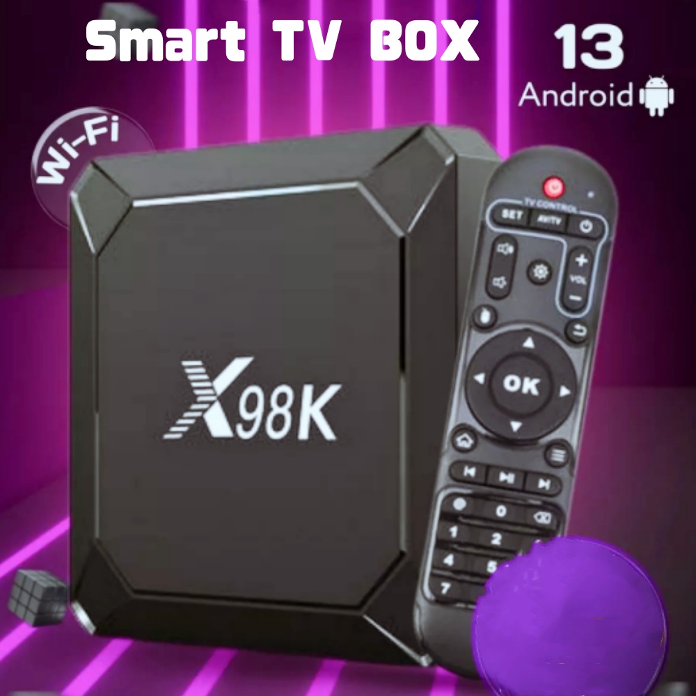 オリジナルX98K TVボックス Android13 RK3 - Netflix Home Cinema のレビューと価格