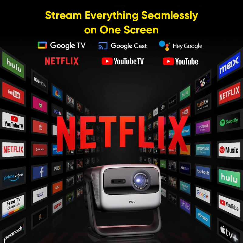 JMGO N1S Ultimate 4Kプロジェクター トリ - Netflix Home Cinema のレビューと価格
