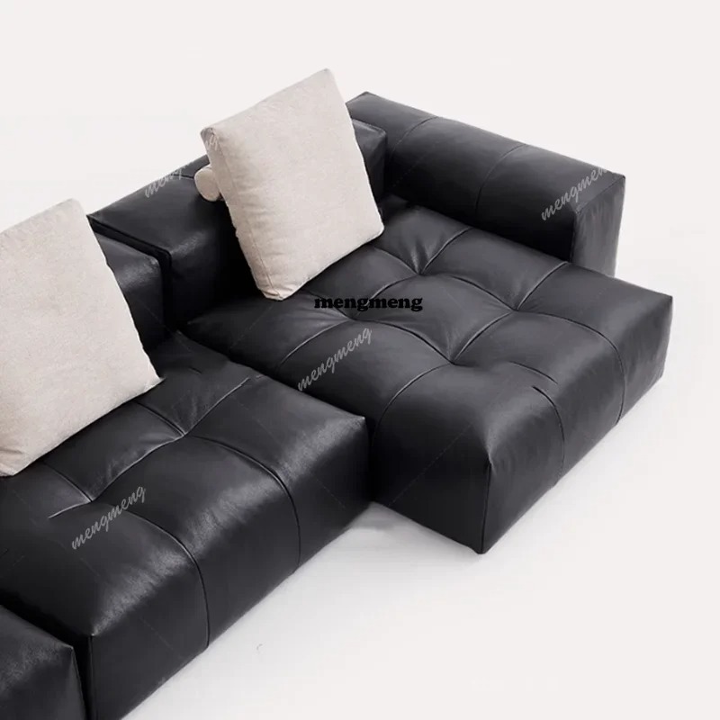 北欧革圧縮ソファミニマリスト高級リラックスアームチェアシネマ - Home Cinema Sofa のレビューと価格