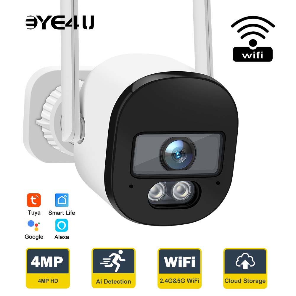 Tuya-屋外弾丸カメラ,ビデオカメラ,ミニcctv監視,a - Home Cinema Outdoor のレビューと価格