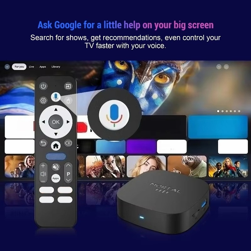 Android 16スマートTVボックス 8GB 128GB - Home Cinema Google のレビューと価格