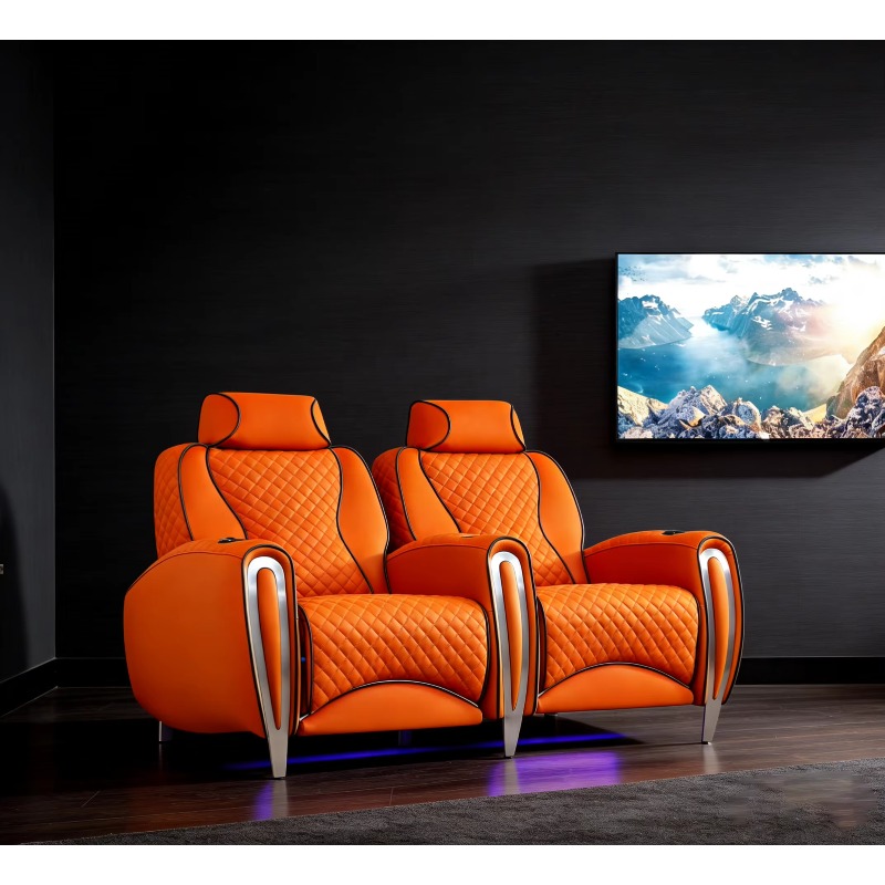 高級電動宇宙カプセルホームシアターソファ、プライベートヴィラ - Home Cinema Sofa のレビューと価格