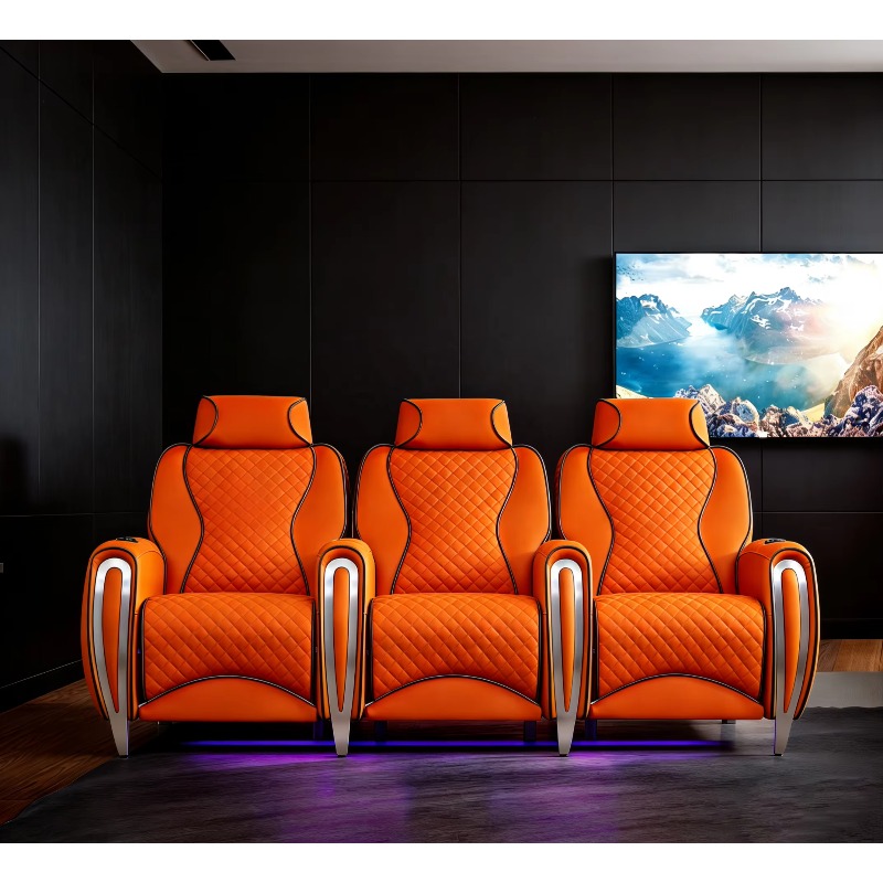 高級電動宇宙カプセルホームシアターソファ、プライベートヴィラ - Home Cinema Sofa のレビューと価格