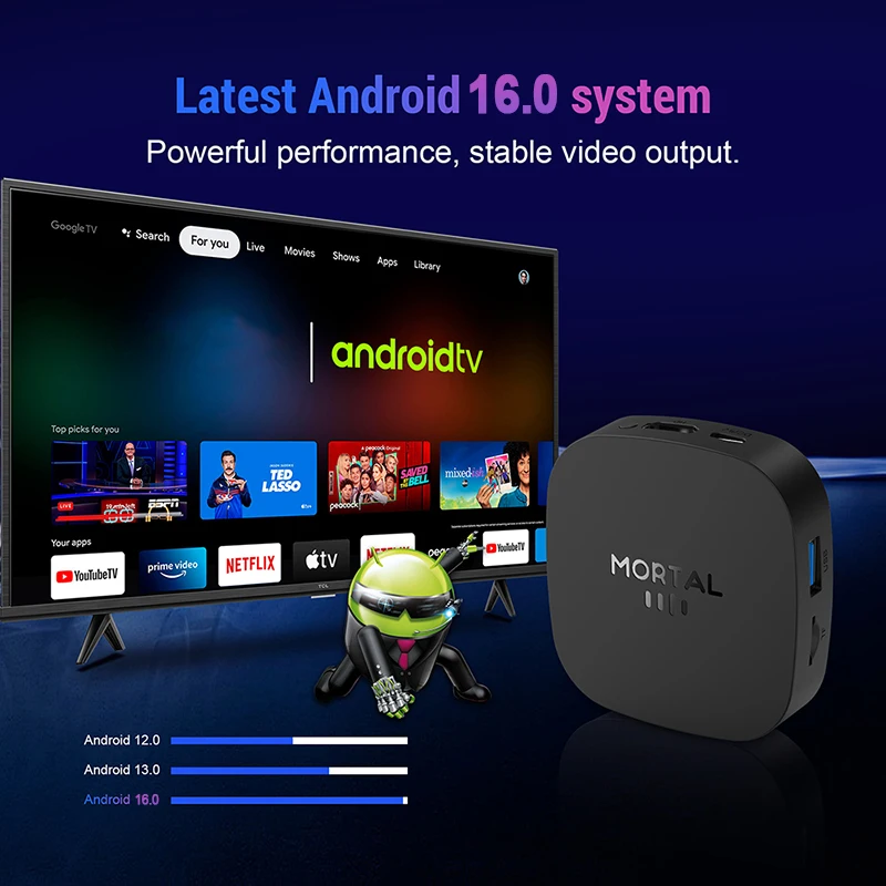 2026年新型T1+ 8K HD TVボックス Androi - Home Cinema Google のレビューと価格