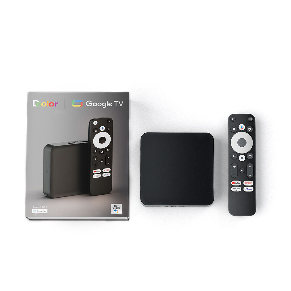 Dcolor GD2 4K スマート Android 12  - Home Cinema Google のレビューと価格