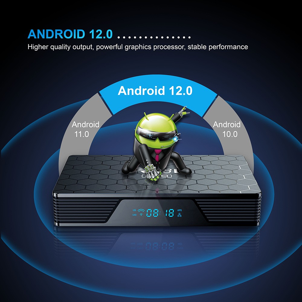 X98H Pro スマート TV ボックス 6K 2.4&5 - Home Cinema Google のレビューと価格
