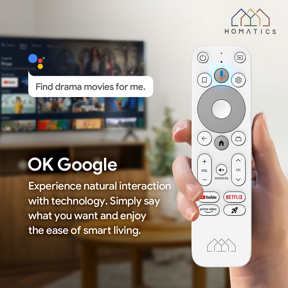 HOMATICS ボックス R 4K Plus TV ボック - Home Cinema Google のレビューと価格
