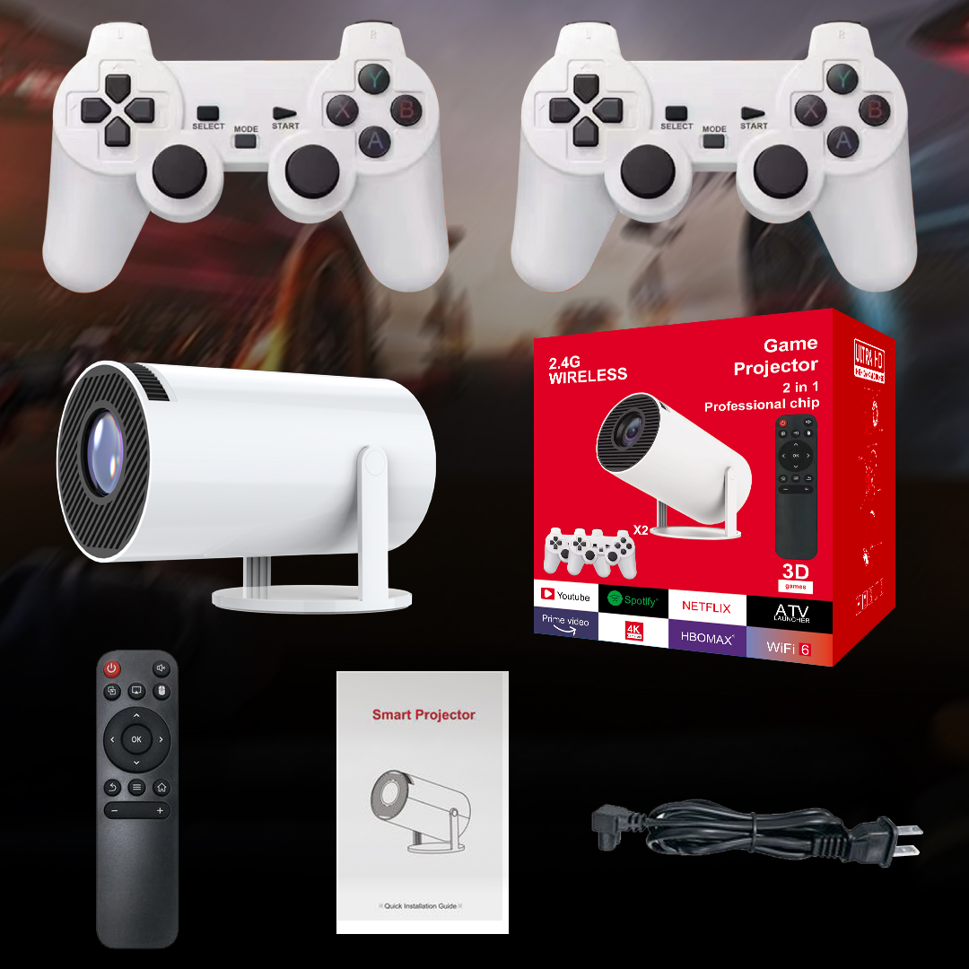 3D ゲームプロジェクター 2 in 1 F300 コントロ - Netflix Home Cinema のレビューと価格