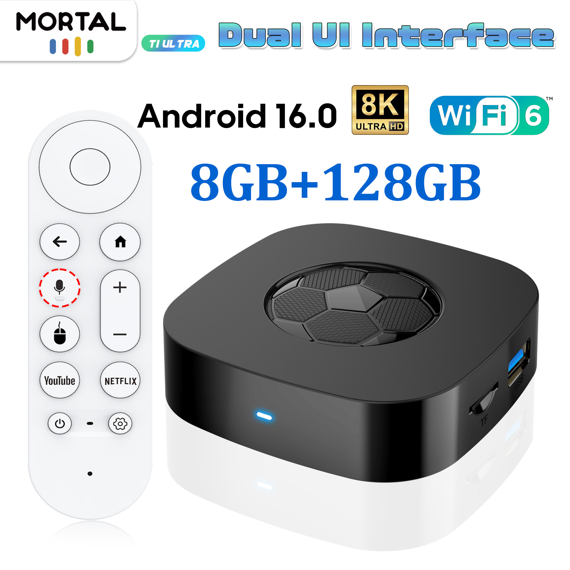 新型8KウルトラHDスマートTVボックス、Wi-Fi 6対応 - Home Cinema Google のレビューと価格