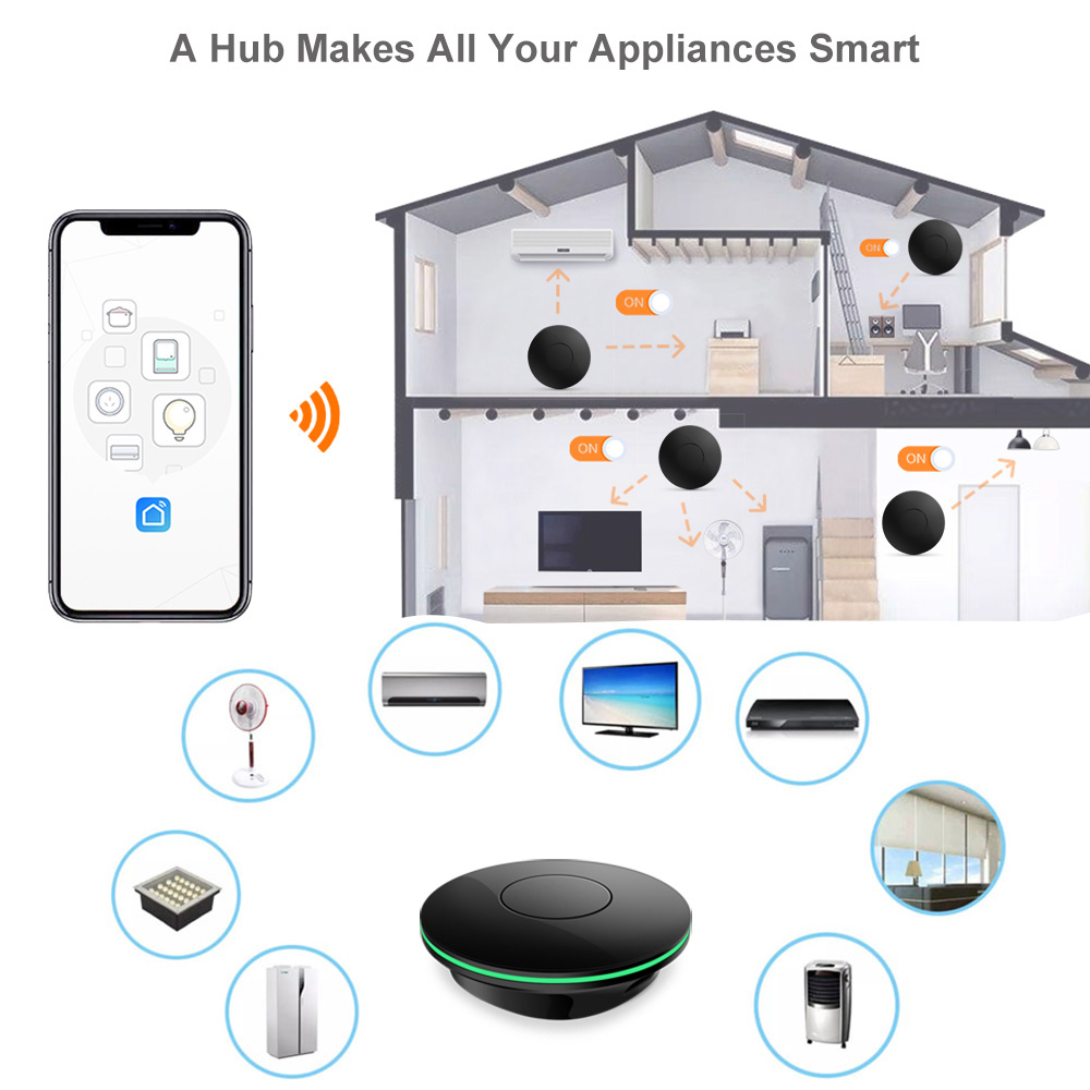 Wifi IRリモコン テレビボックス Tuya Smart - Home Cinema Google のレビューと価格