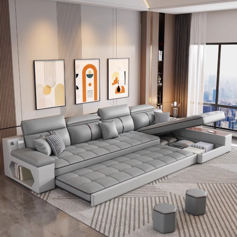 小さなアパート用アームチェア ソファ ベッド 収納付き 快適 - Home Cinema Sofa のレビューと価格