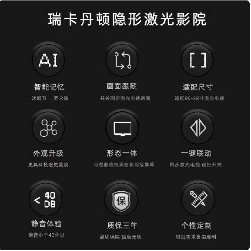 順和、迪盛スクリーンR30インビジブルホームシネマリカードデ - Home Cinema Tv Screen のレビューと価格