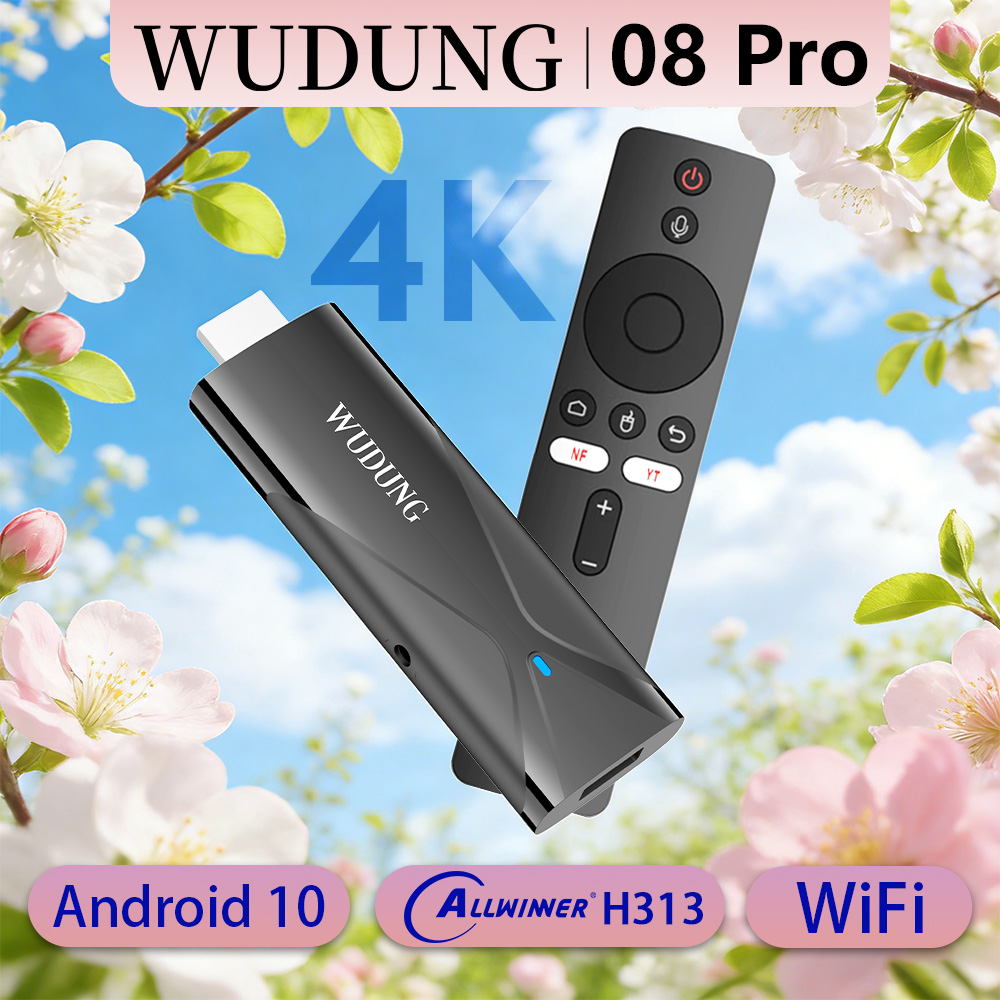 WD08 PRO TVドングル Android10 Allw - Netflix Home Cinema のレビューと価格
